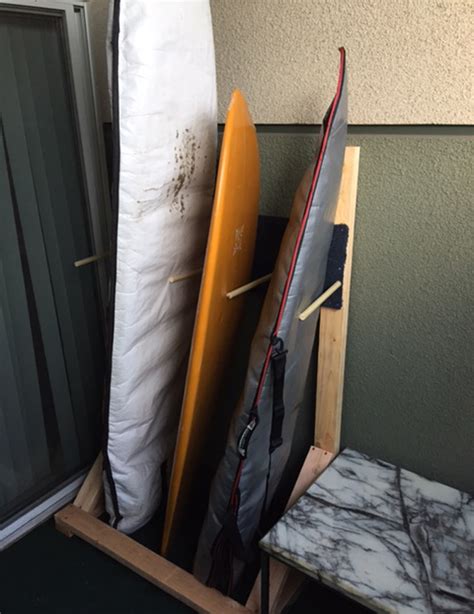 I needed a place to store all my boards in one place and was easily accessible. How to Build a DIY Surf Rack for Under Fifty Bucks | The Inertia