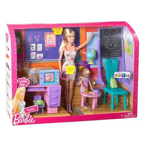 Barbie I Can Be Doll Teacher Playset Want Maison De Poupée