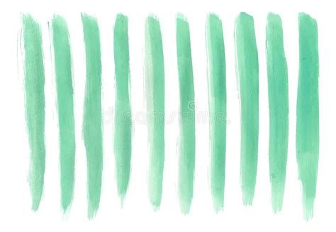Artistic Dark Sea Green Color Paint Hand Made Tracing From Sketch