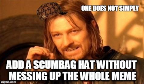 The origin of the popular advice animal meme: One Does Not Simply Meme - Imgflip