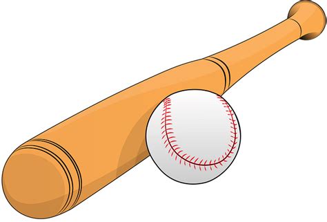 80 Free Baseball Bat And Baseball Illustrations Pixabay