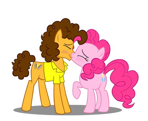 Mlp Pinkie Pie And Cheese Sandwich Kiss