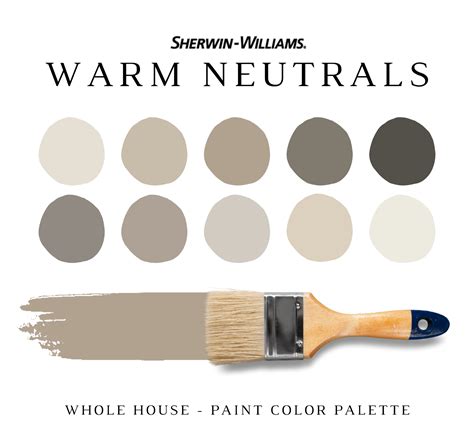 Sherwin Williams Warm Neutrals Color Palette Nish
