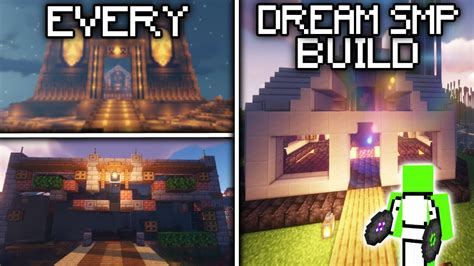 Every Dream Smp Build Explained In 30 Seconds Youtube