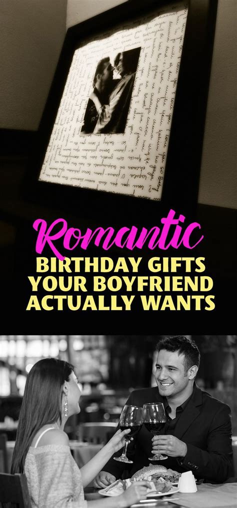 This makes it harder to search for gifts implied for them on the grounds that all stores offer the same. 11 Romantic Birthday Gifts Your Boyfriend actually Wants ...
