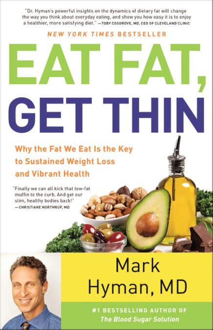 Eat Fat Get Thin By Dr Mark Hyman Md Hachette Book Group