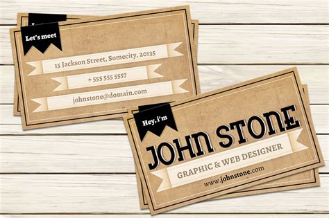 Check spelling or type a new query. Vintage Business Card Template ~ Business Card Templates ~ Creative Market