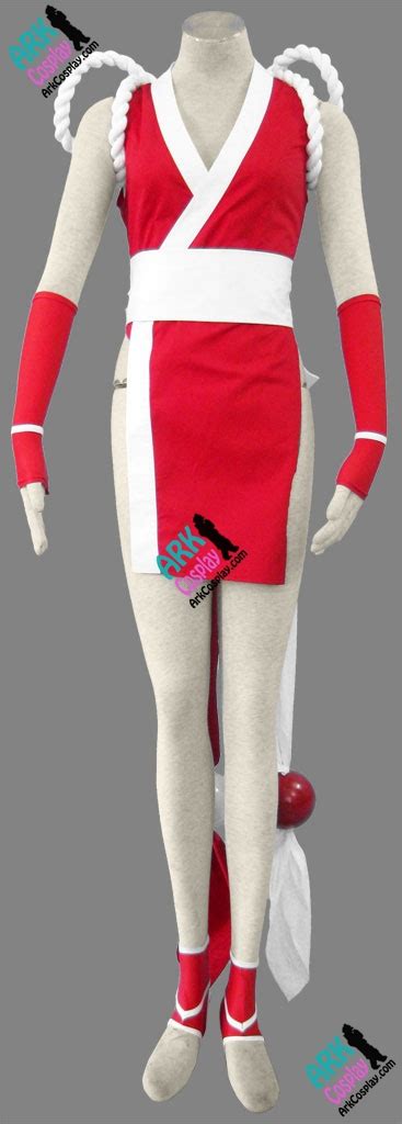 The King Of Fighters Cosplay Mai Shiranui Cosplay Red Womens The King