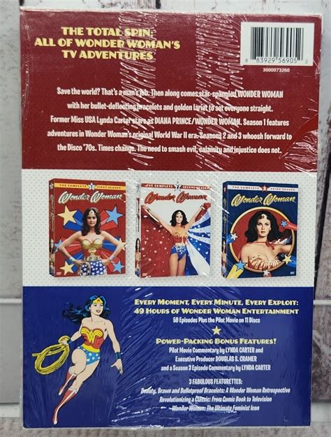Wonder Woman The Complete Collection Dvd Box Set Ebay