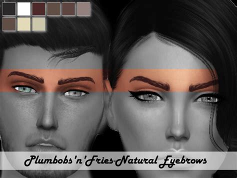Plumbobs N Fries Natural Eyebrows Sims 4 Updates ♦ Sims 4 Finds