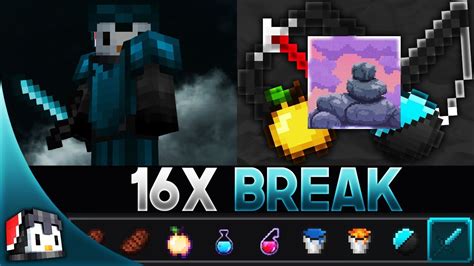 Break 16x Mcpe Pvp Texture Pack Fps Friendly By Tory Youtube