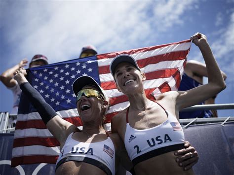 Us Women Take Olympic Gold In Beach Volleyball Live Updates The