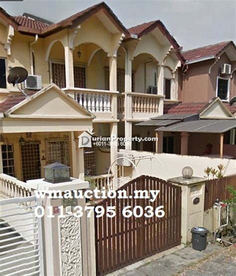 Sublocality level 1, sublocality, political address: Terrace House For Auction at Taman Wangsa Permai, Kepong ...