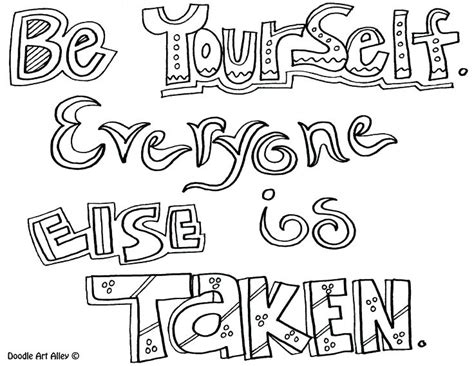 Coloring Self Esteem Pages Printable Colouring Sheets Worksheets