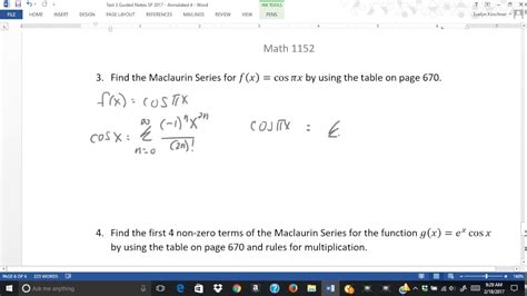 Section 9 10 Binomial Series Example 3 Youtube