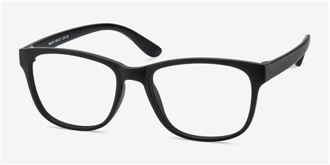 Milo Square Matte Black Full Rim Eyeglasses Eyebuydirect