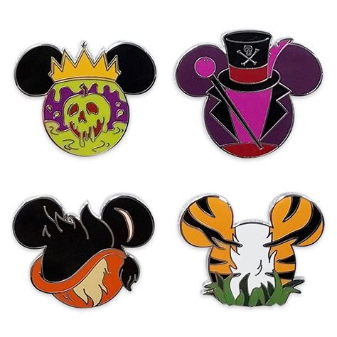 Disney Mystery Pin Pack Villains Mickey Mouse Icons