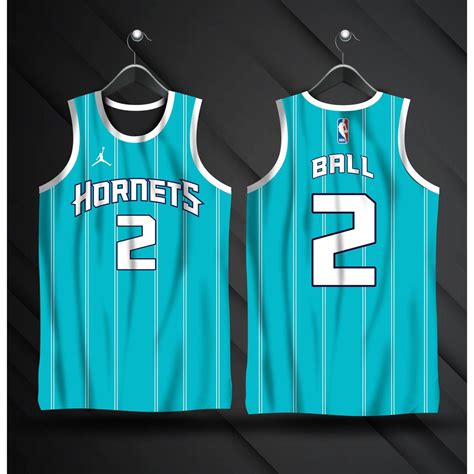 Lamello Ball 2 Charlotte Hornets Jersey Full Sublimation Jersey