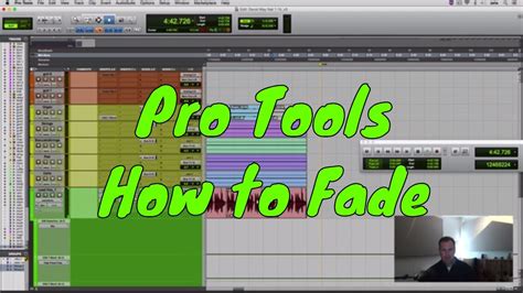 Pro Tools How To Fade Fade Out Pro Tools 12 Youtube