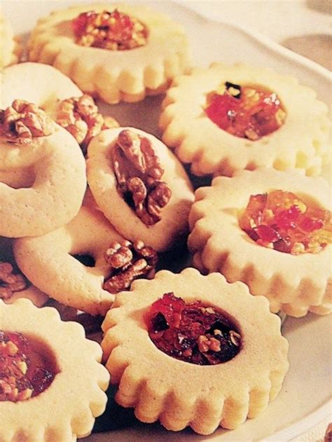 Christmas cookies are a tradition in many cultures. Filled Honey Ring Cookies for Christmas | Food, Best german food, Austrian recipes