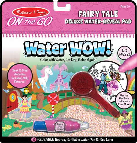 Melissa And Doug Ζωγραφική με Νερό Water Wow Fairy Tale για 5 Ετών 30173