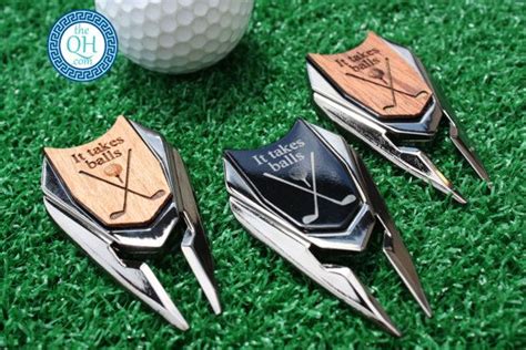 Golf Ball Marker And Divot Tool Personalized It Takes Etsy
