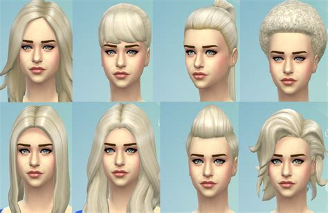 Mod The Sims Targaryen Blonde New Non Default Colour For All Teen
