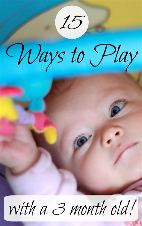 Learning Activities For 3 Month Old Babies 3 Month Old Baby Infant
