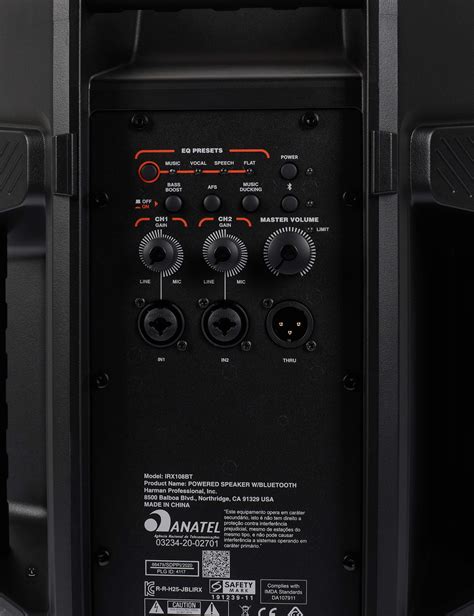 JBL IRX108BT Powered Loudspeaker Kytary Ie