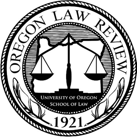 Oregon Law Review Eugene Or