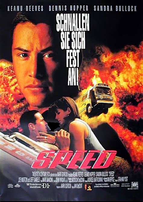 The film stars keanu reeves, dennis hopper, sandra bullock, joe morton, and jeff daniels. Filmplakat: Speed (1994) - Filmposter-Archiv