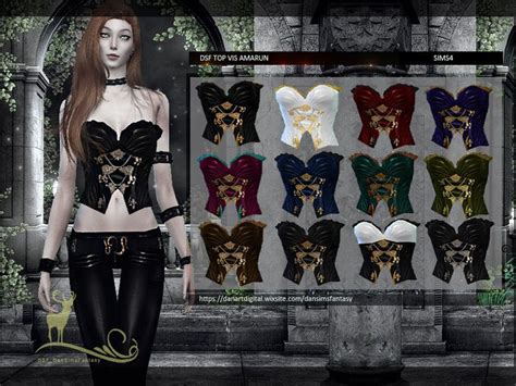 Dansimsfantasy Sims 4 Mods Clothes Sims 4 Sims
