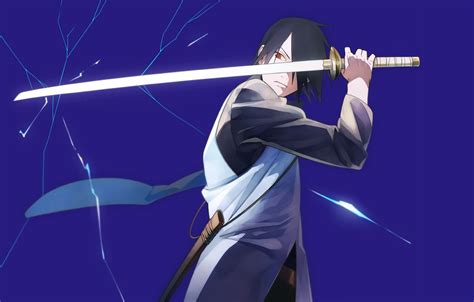 Sasuke Uchiha With Sword