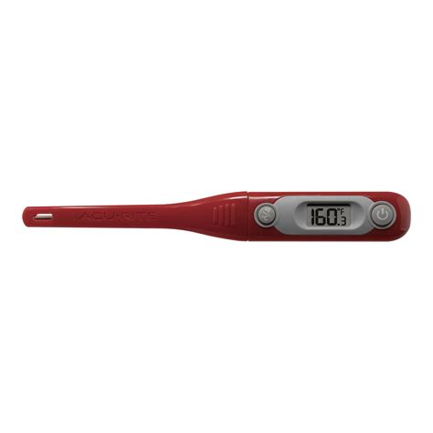 Acurite Red Digital Waterproof Thermometer