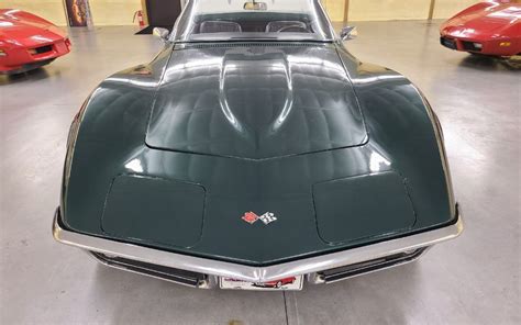 1968 British Green Corvette Convertible 4spd For Sale Hobby Car Corvettes