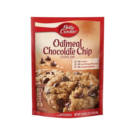 Betty Crocker Oatmeal Chocolate Chip Cookie Mix 496g 599