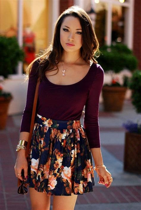 Skater Skirts Outfits Ways To Wear Style Skater Skirts