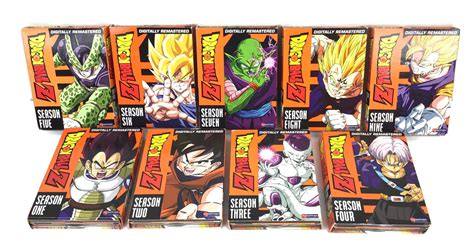 Get it as soon as tue, jul 20. Dragon Ball Z Digitally Remastered Complete Series 1-9 DVD 1 2 3 4 5 6 7 8 9 | USA Pawn