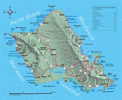 Oahu Map Oahu Map Oahu Hawaii Map Map