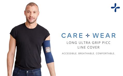Carewear Long Picc Line Cover Ultra Grip Antimicrobial