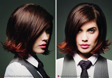 Easy To Style Bob Haircut With The Ends Shaped To A Chic Upswing Side View