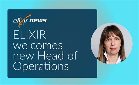 Elixir Welcomes New Head Of Operations Elixir