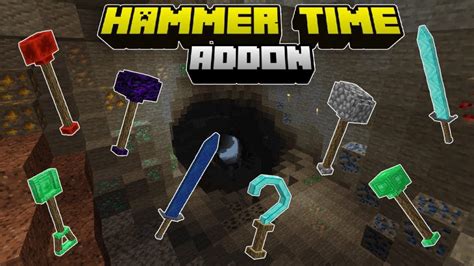Hammer Time Addon 119 118 For Mcpebedrock Edition Creepergg