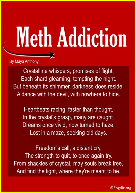 10 Best Poems About Meth Addiction Engdic