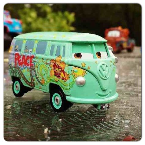 Filmore The Cute Hippy Van From The Cars Movie Cars Movie Hippy