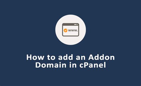 How To Create Addon Domain In Cpanel Quyasoft
