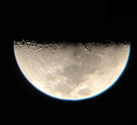 Picture Of The Moon Through My Telescope Ifttt2wuehen