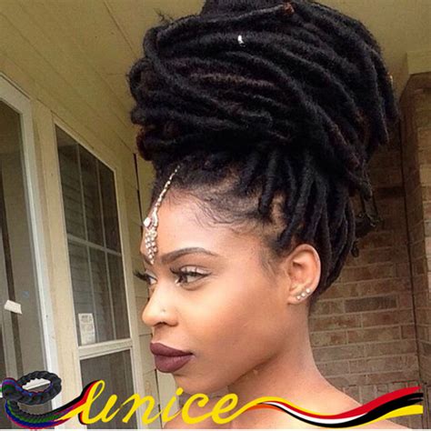 I love styling my crochet braids with some colorful scarfs. Senegalese Braids 20" 100g New Soft Dreadlocks Faux Locs Synthetic Crochet Braids Hair ...