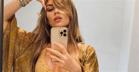 Abbey Clancy Sends Fans Into Overdrive With Gold Bikini Mirror Selfie Liverpool Echo