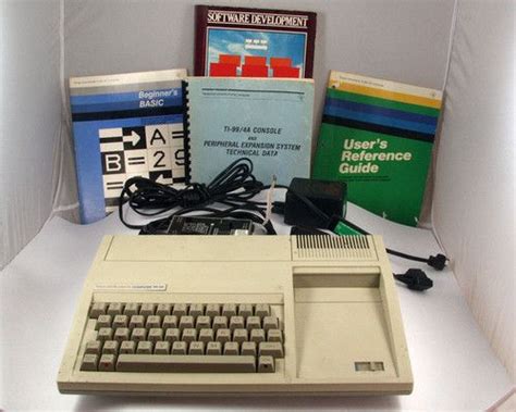 The Texas Instruments Ti 994a Was My First Home Computer We Had The